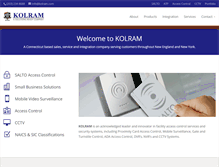 Tablet Screenshot of kolram.com